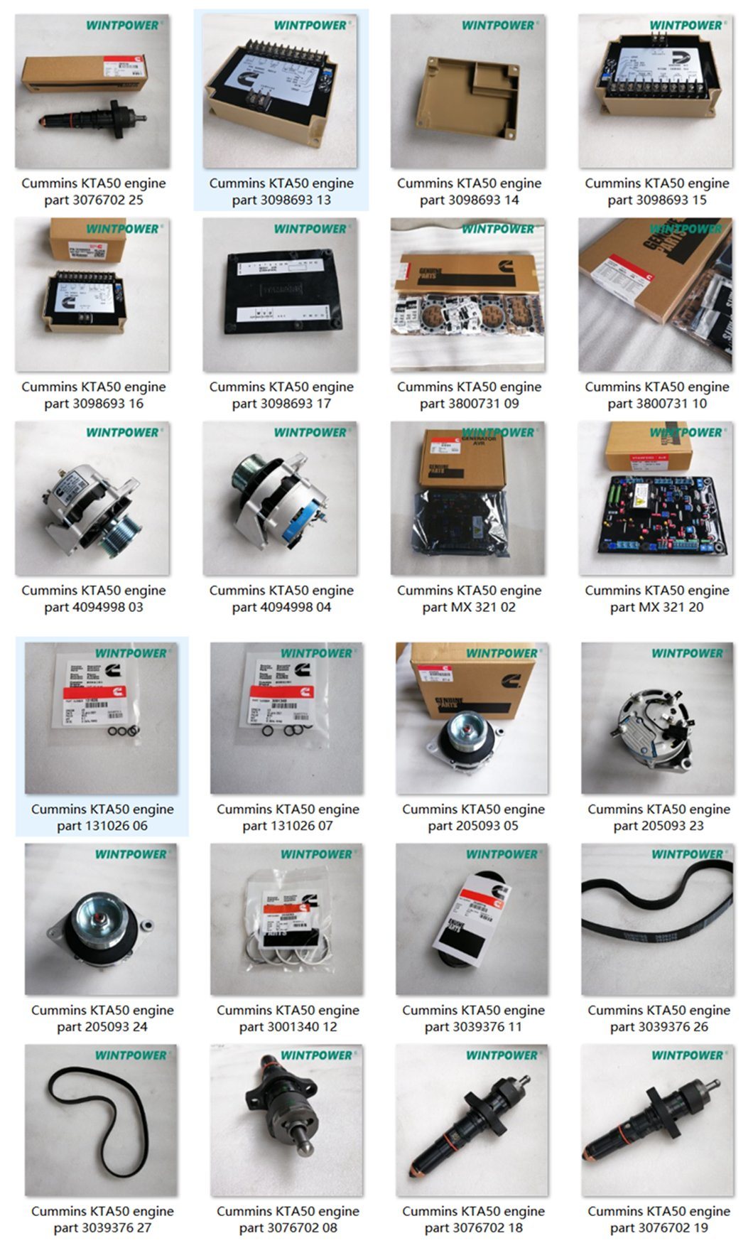 Doosan Daewoo Motor Charger Alternator Charger Cummins Perkins Mitsubishi Volvo Cat Johndeer Mtu